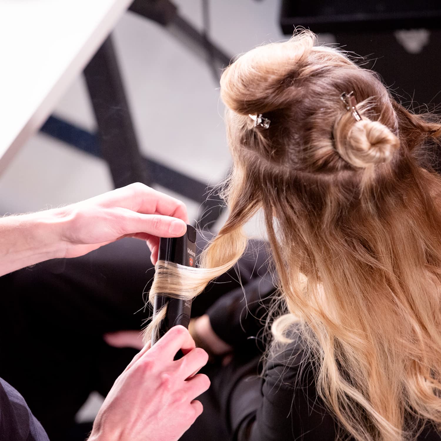 Valera, 6.0 Professional Hair Straightener for Straight and Curly Hair, Ceramic Technology and Ionizer, Quick Heating, Digital Temperature Regulation, Auto-Off Function, Max 230°C, Black