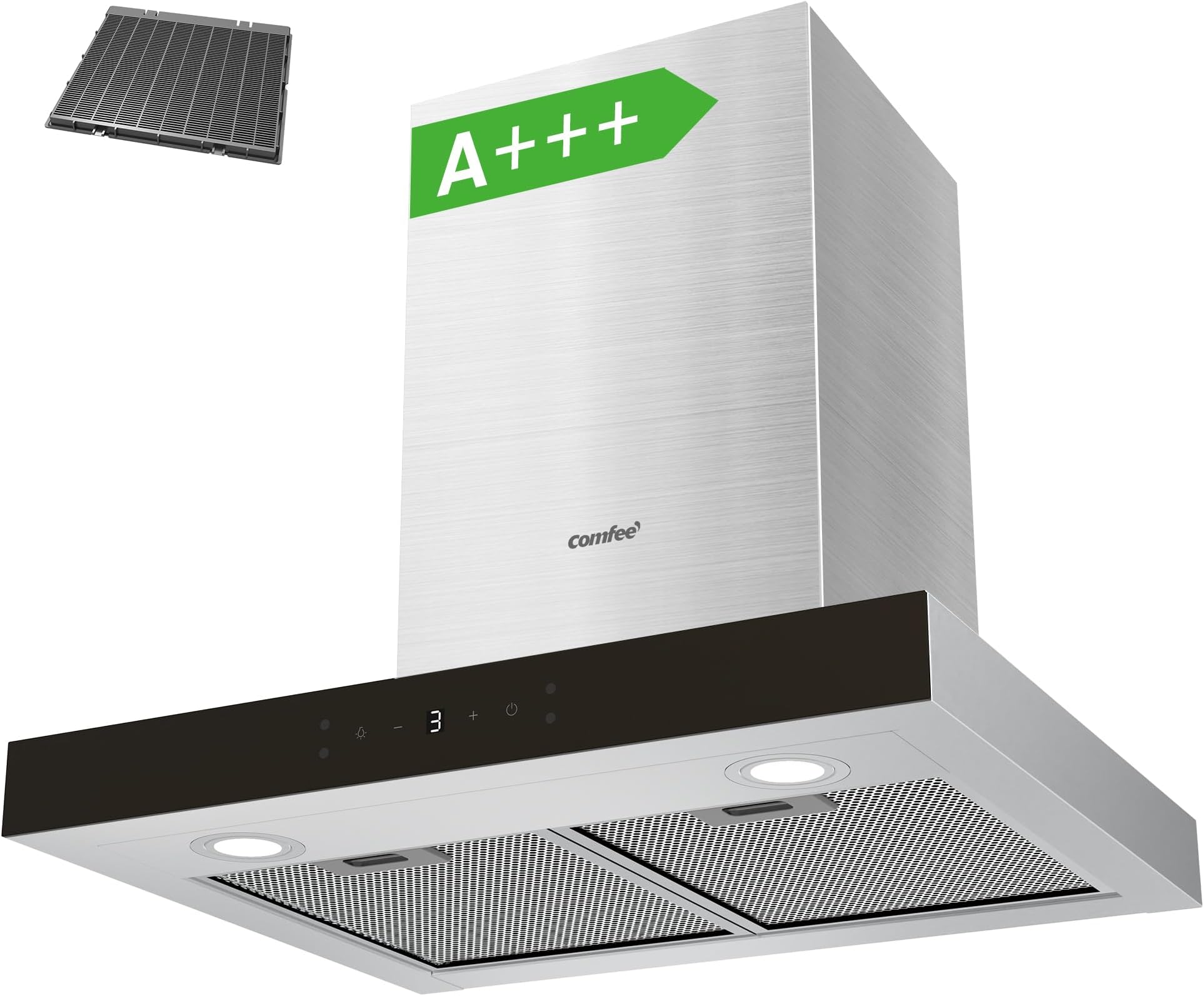 COMFEE' 60 cm 60M77 Chimney Cooker Hood