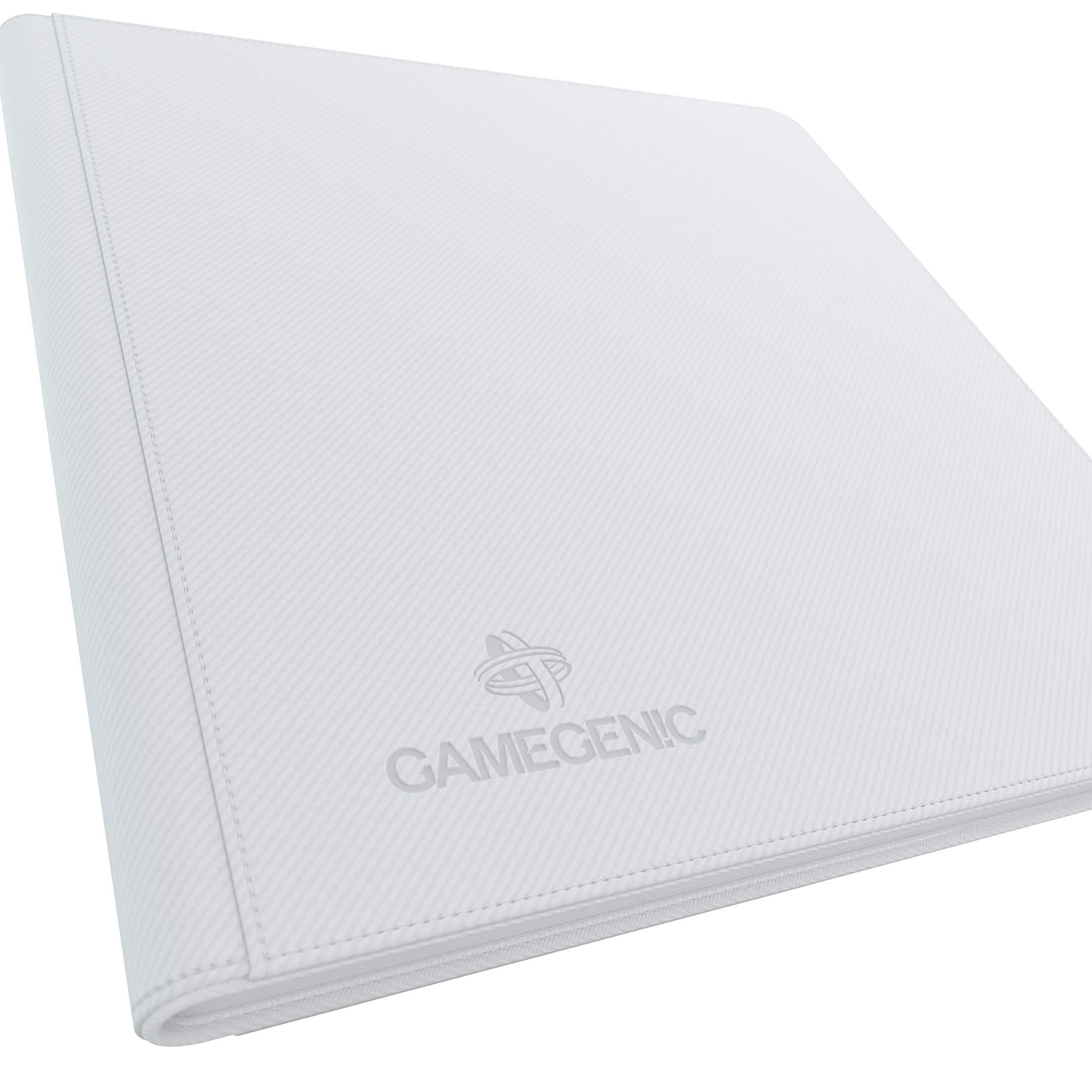 Gamegenic GGS31025ML Zip-Up Album (24-Pocket), White