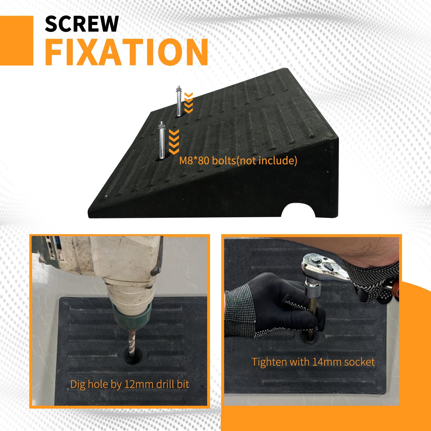 Vacallity Curb Ramps - 2 Pack for Driveway -2