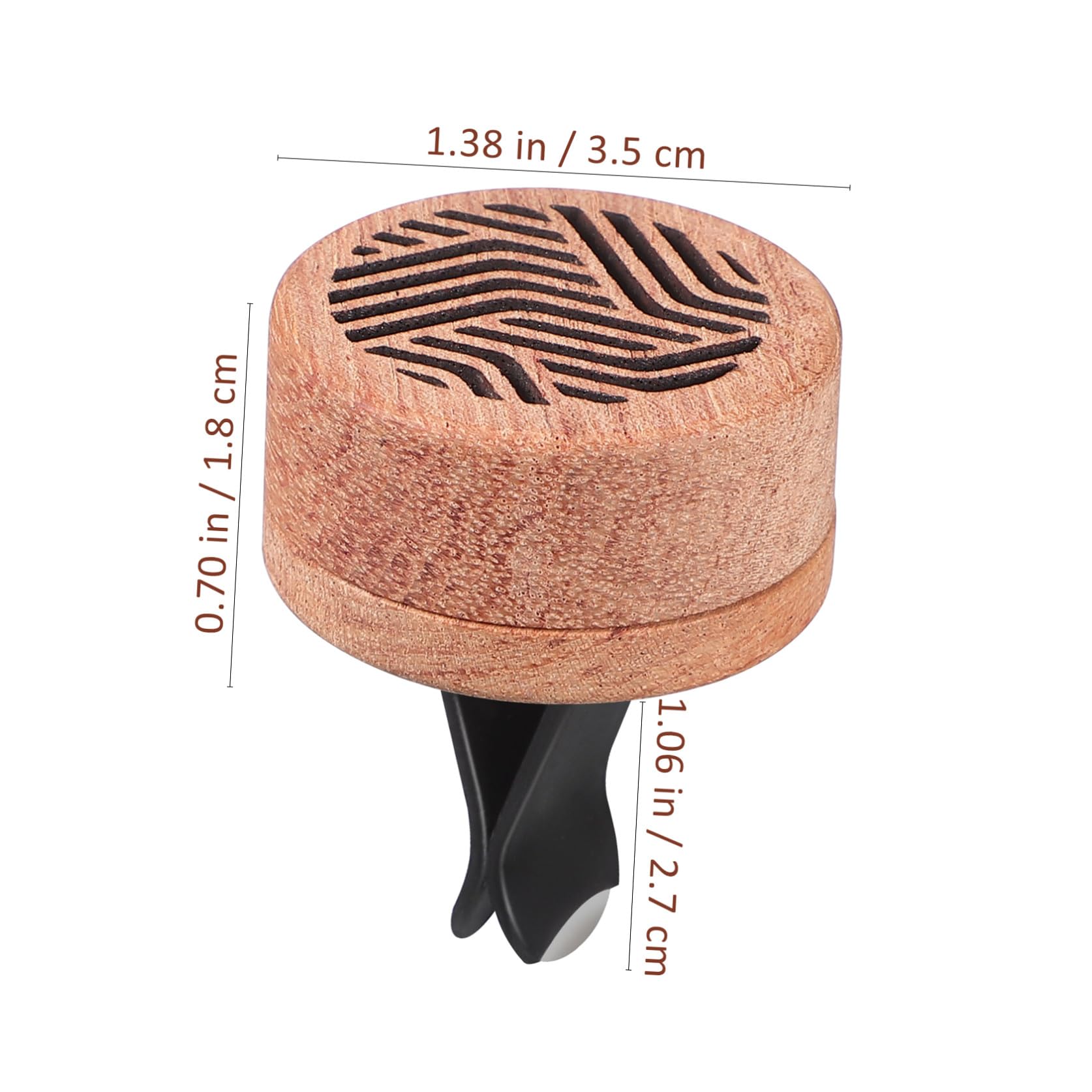 5stücke Auto Duftdiffuser Aromatherapie Clip Für Luftauslass Holzdesign Und Installieren Für Auto-dekoration Und Frischen Duft