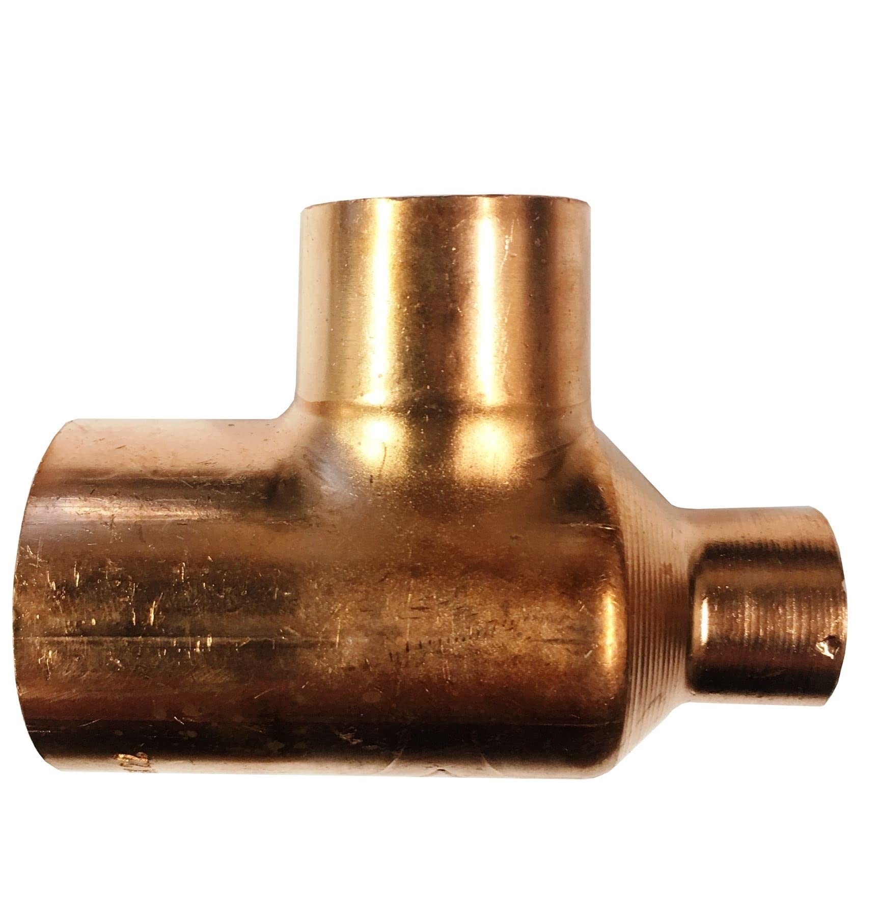 28mm x 15mm x 28mm Reducing Tee - End Feed