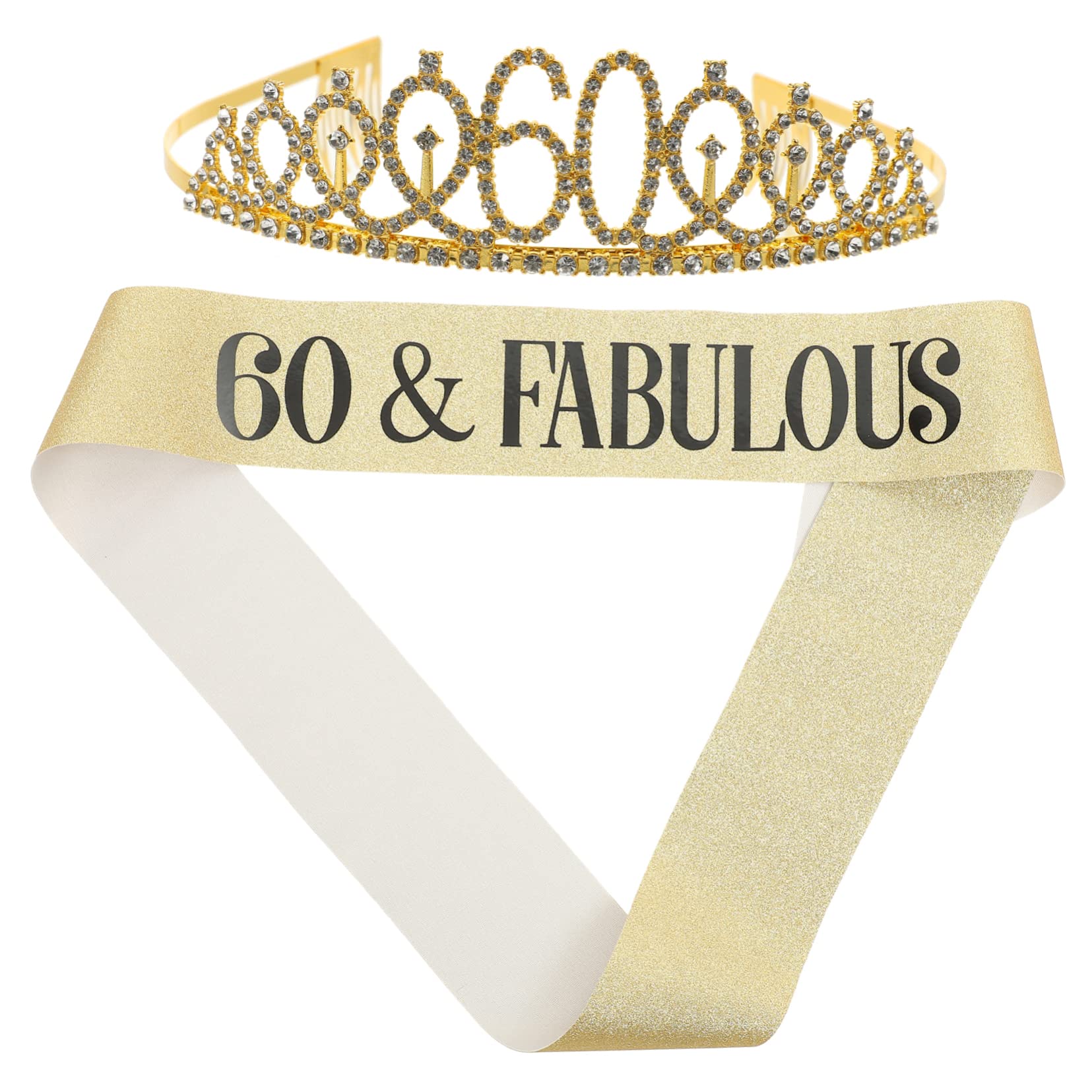 TOYANDONA 4juegos Decoración De Cumpleaños Años Para Mujer y Banda Accesorios Elegantes Para Fiesta De Cumpleaños Para Celebraciones y Eventos Especiales