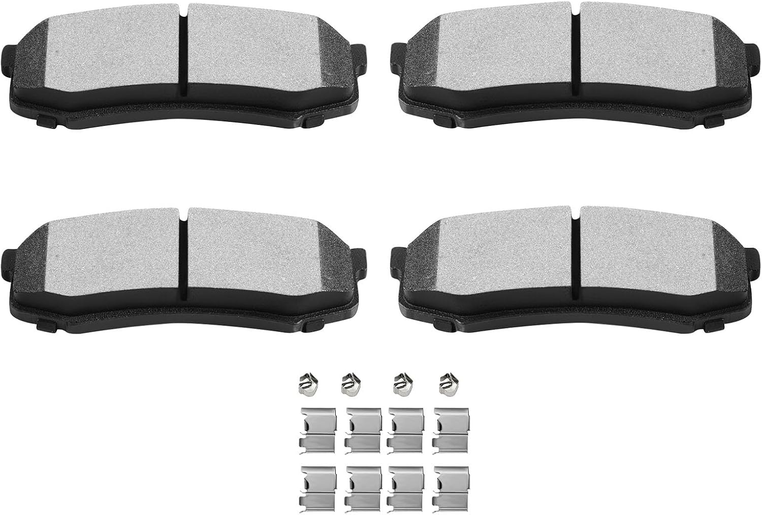 SCITOO D606 Rear Semi-Metallic Brake Pads Sets Fit For Lexus GX460 / GX470 / LX450,For Toyota 4Runner / FJ Cruiser,For Toyota Land Cruiser 1993-1999,For Toyota Sequoia 2001-2007