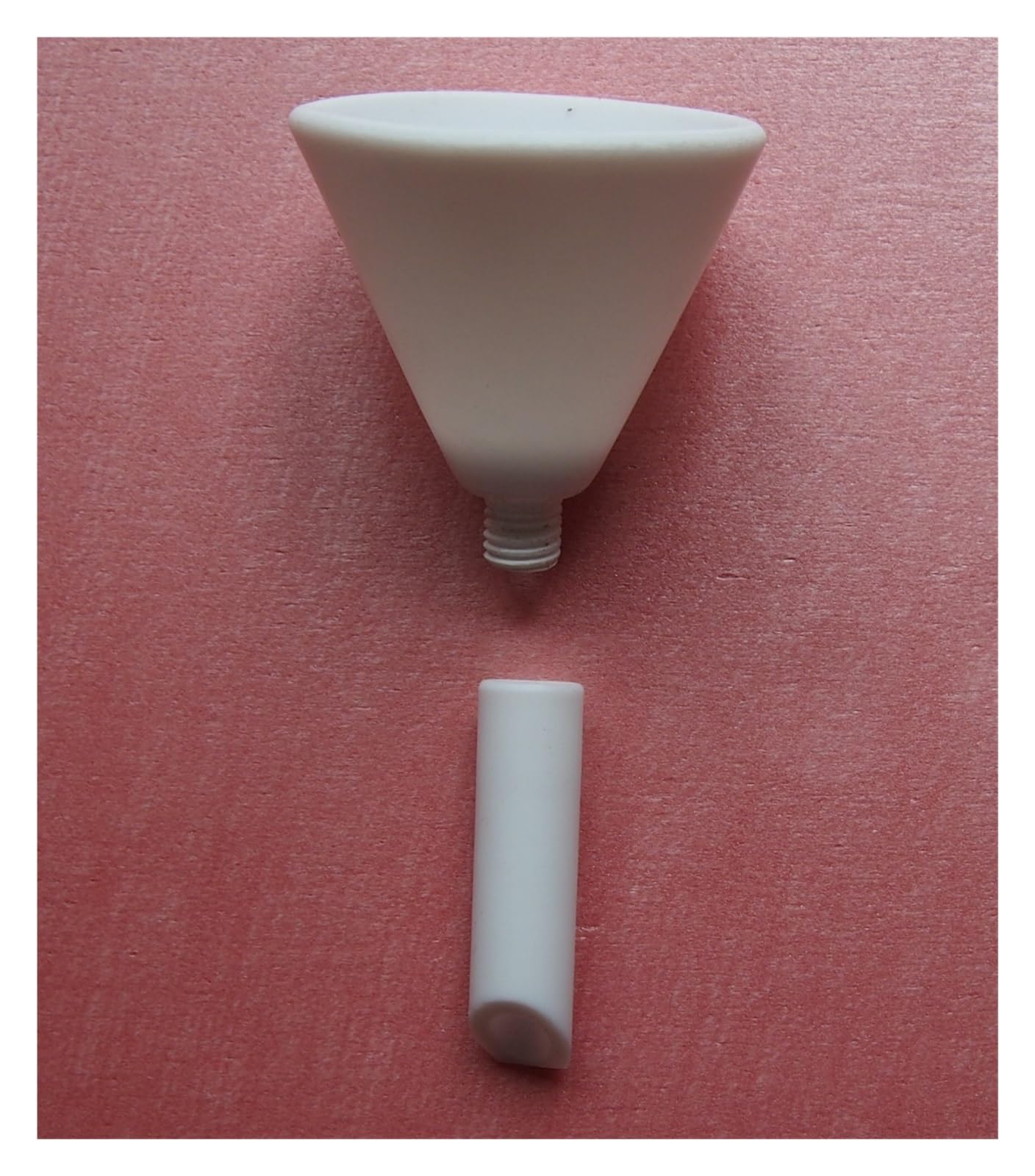 90 Mm, Trichter Aus Reinem PTFE, Trichter Aus Polytetrafluorethylen, Trichter, Durchmesser 9 Cm