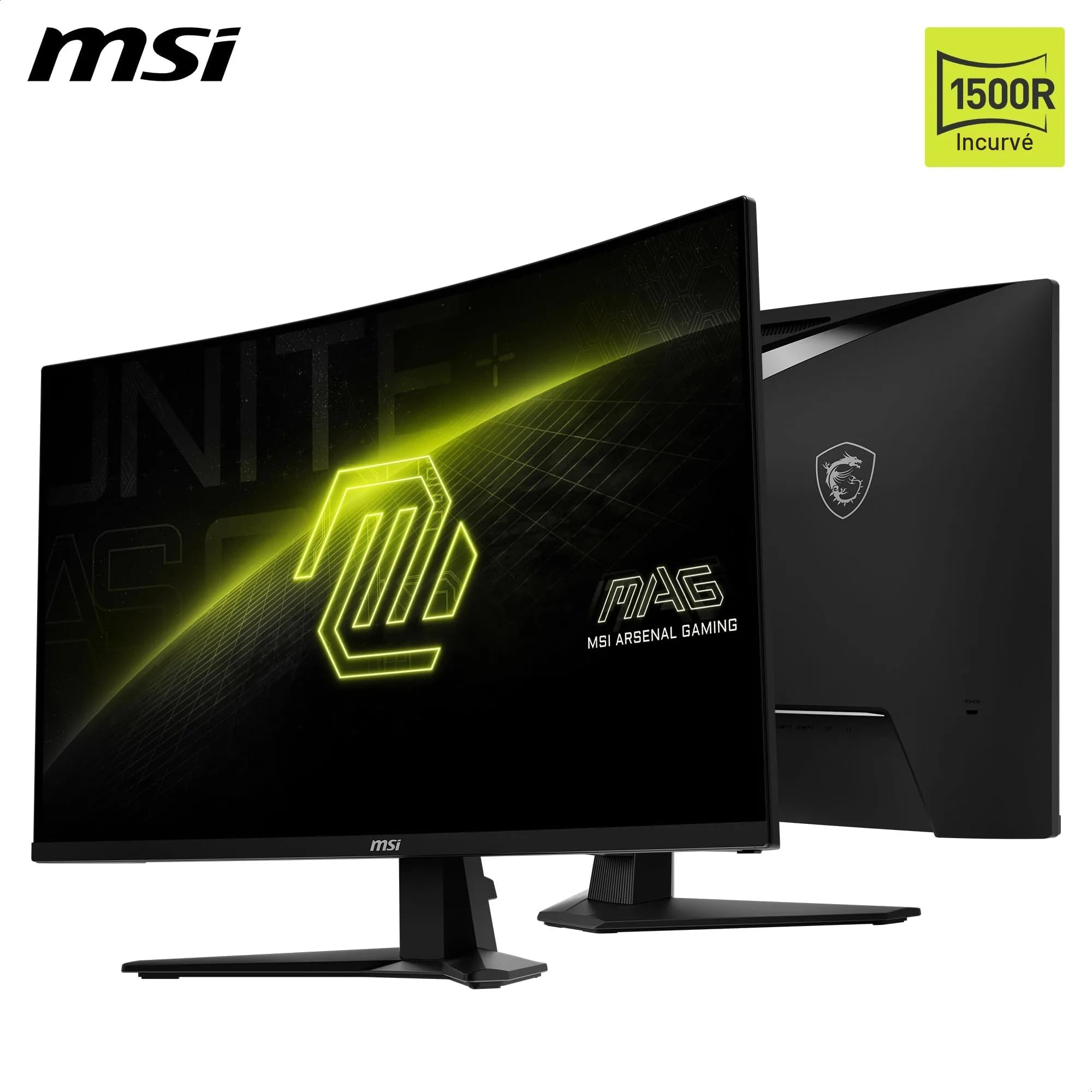 MSI MAG 32CQ6F Écran Gaming incurvé 31.5" WQHD