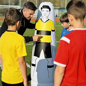 Soccer Training Defender High Protection Safe Inflatable Portable Agility