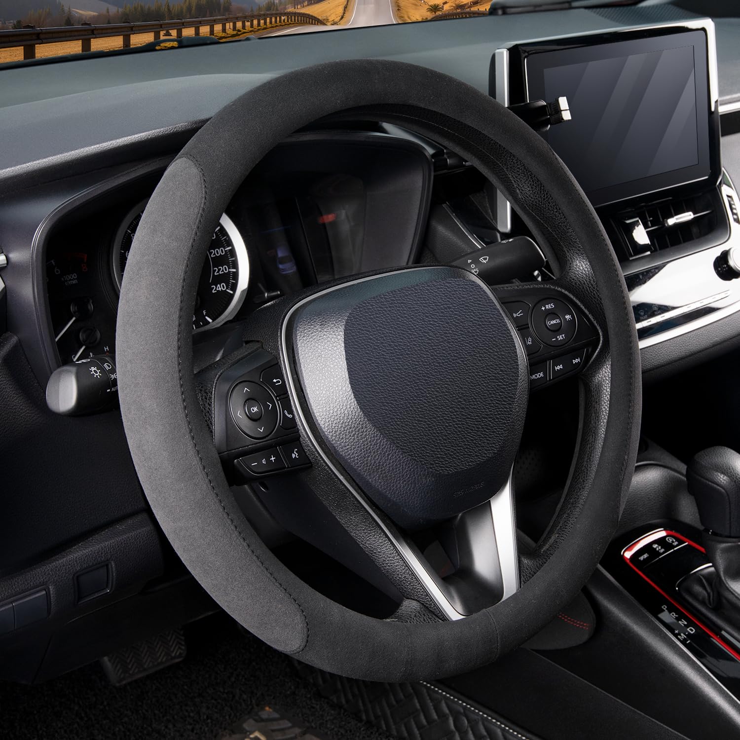 COFIT Microfiber Suede Steering Wheel Cover