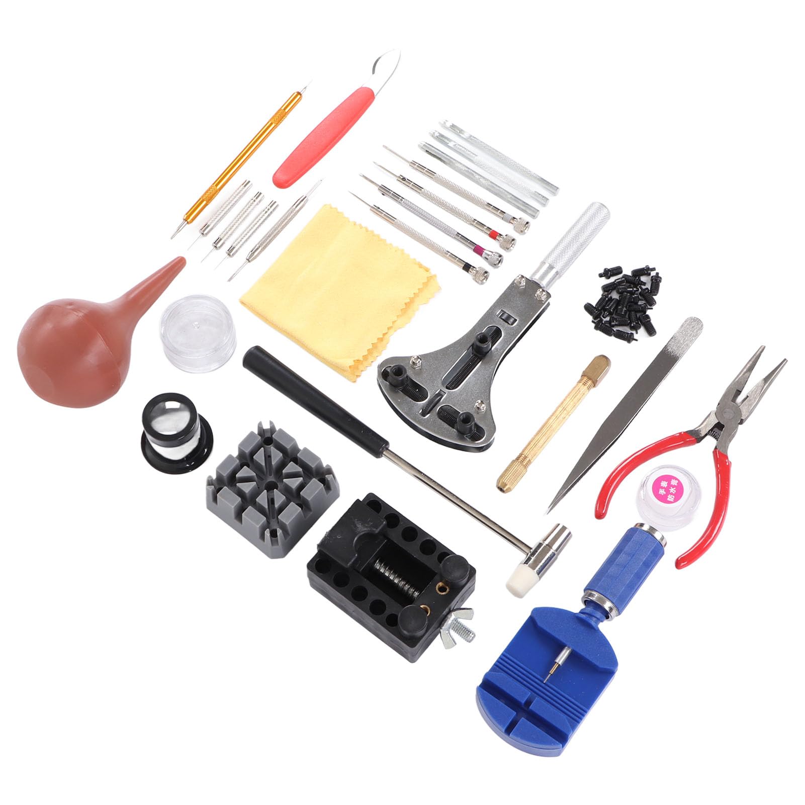 FTVOGUE Uhren-Reparatursatz, Komplettes Uhrenbatterie-