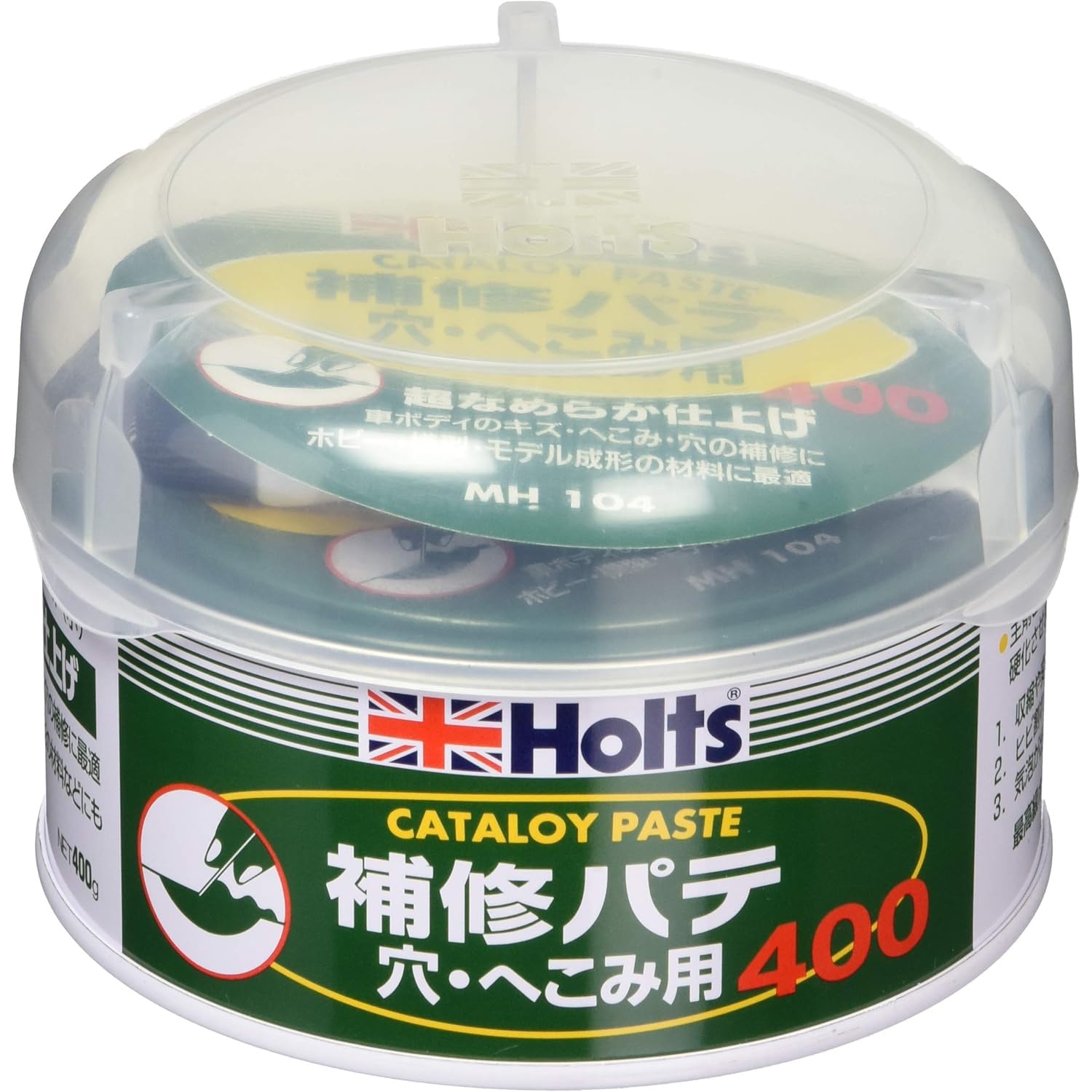 Amazon | ホルツ 補修用パテ 穴・へこみ用 カタロイペースト 400g