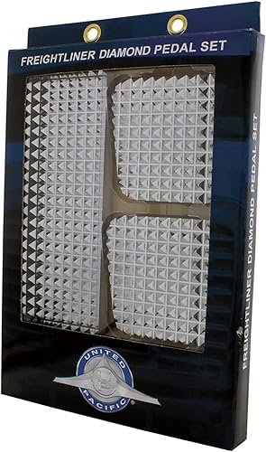 Miniatura 5 de UNITED PACIFIC 70361 Juego de pedal acelerador/freno/embrague, diamante de doble calibre, para Freightliner Cascadia 2008-2017, Coronado y M2