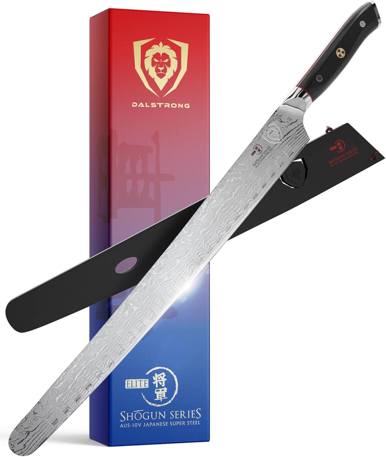 DALSTRONG Slicing & Carving Knife 14" Extra Long Slicer Shogun