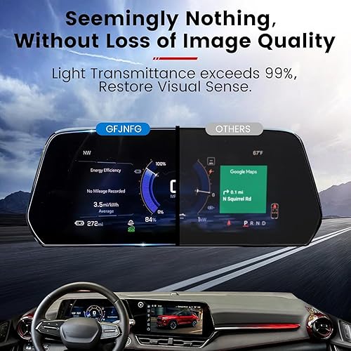 Vista 15 de GFJNFG - Protector de pantalla Equinox de 7 pulgadas para 2018-2023 2024, protector de pantalla táctil Malibu 2022 2023 2024 Equinox Malibu L LS LT