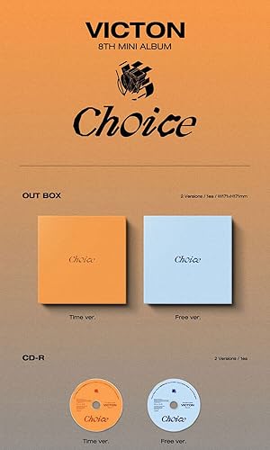 Miniatura 2 de VICTON CHOICE 8 álbum mini (Time  Free - Random Ver.) K-POP SEALED