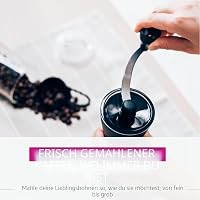Râșniță manuală de cafea HARIO Mini Mill Slim Plus, compactă, pentru măcinarea boabelor de cafea 2