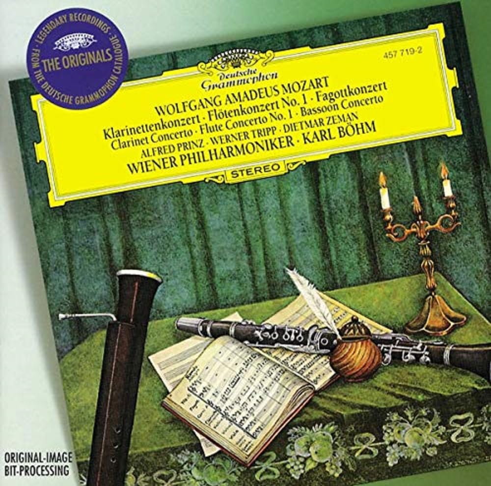 MOZART;WOLFGANG AMAD - CTO FOR CLAR/FLU/BASSOON [Audio CD] MOZART;WOLFGANG AMADEUS