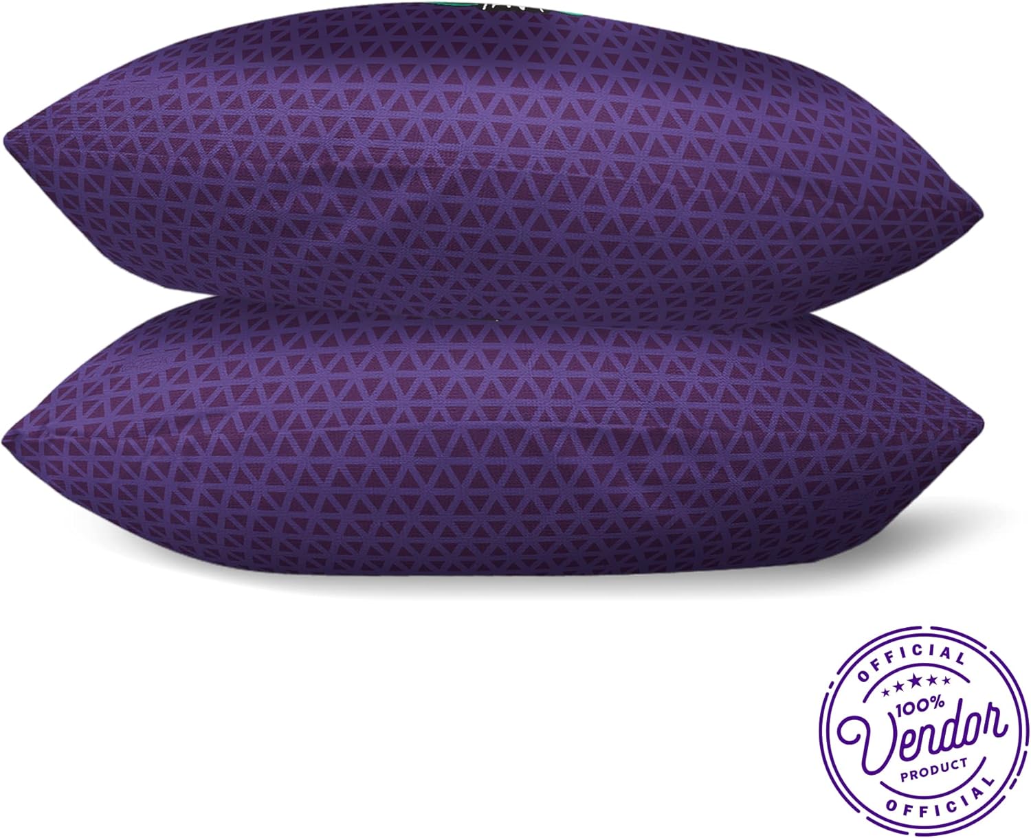 Bad Bananas BBGreek Omega Psi Phi Fraternity Paraphernalia - Set of Two Throw Pillow Covers - Classic Shield - 16 x 16 - Official Vendor