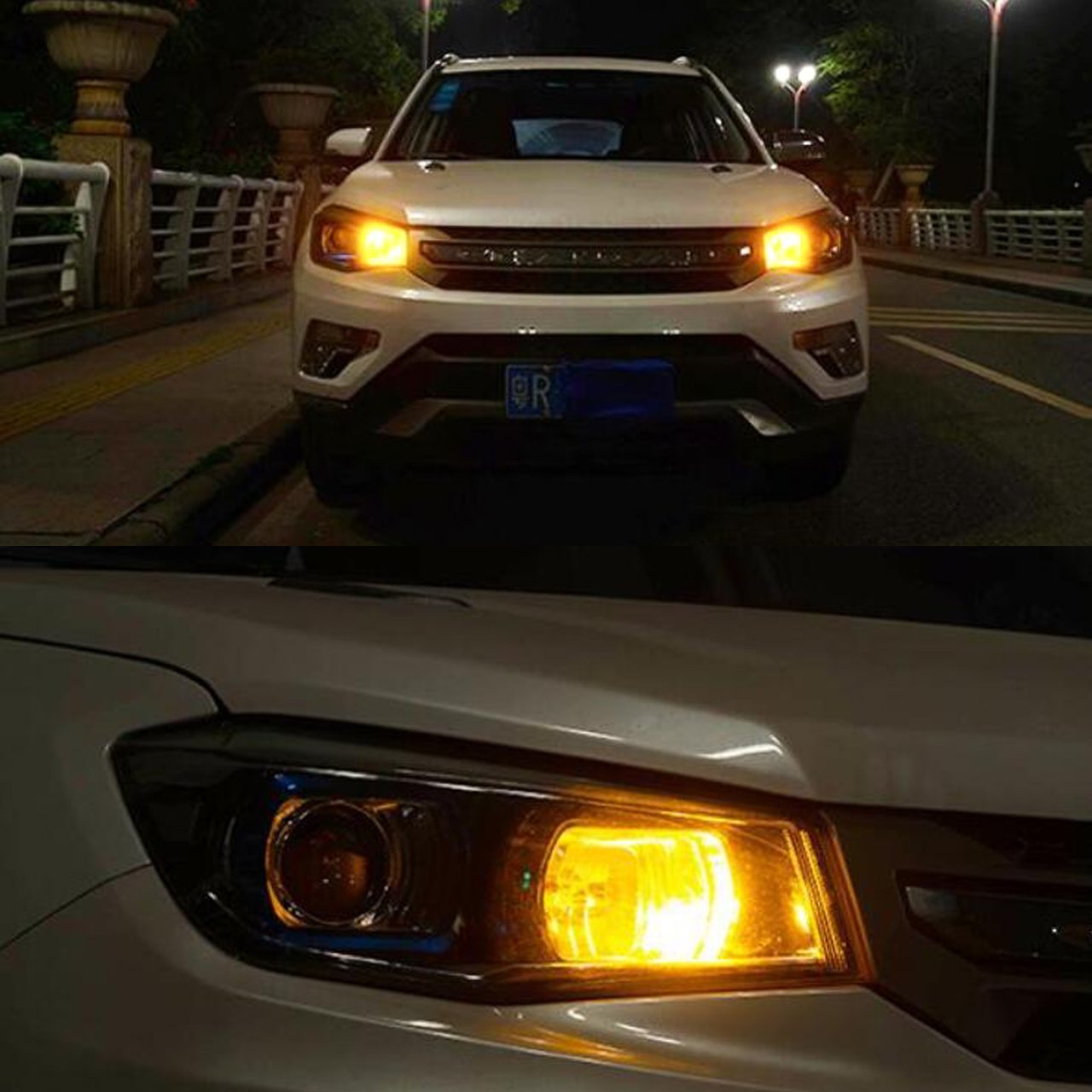 KATUR T10 Canbus - Bombillas LED ámbar para coche, T10, W5W, 3 SMD 5050, superbrillantes, 194, 168, 175, 192, 2825, cuña, LED, fuente de repuesto para luces de coche