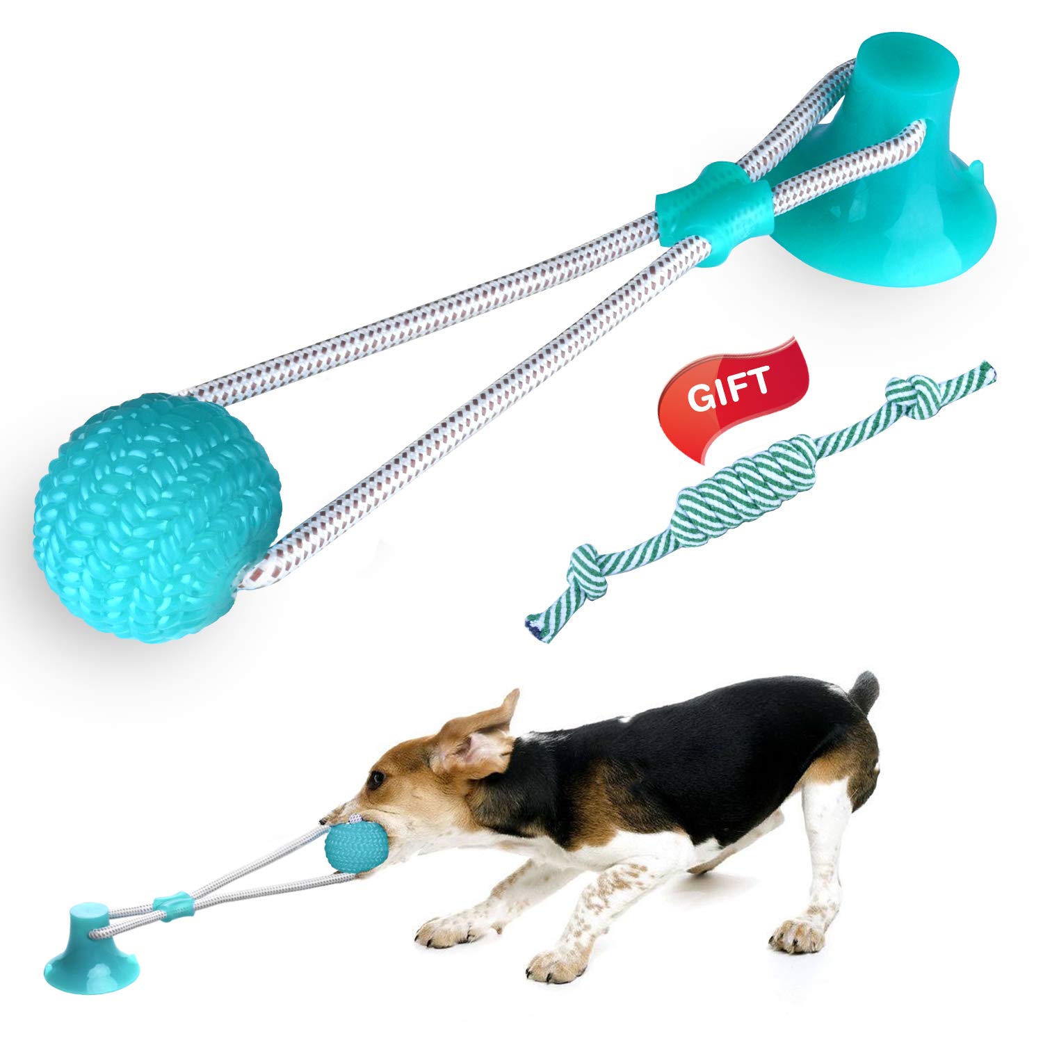 suction cup rope toy for dogs