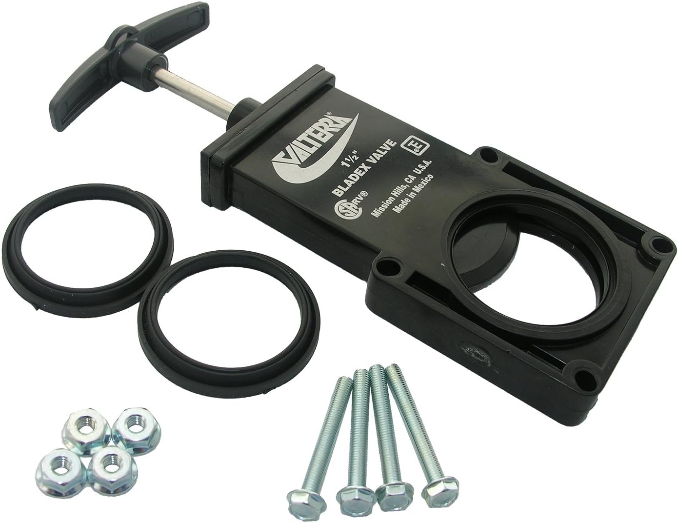 LASCO RV300 Sewer Drain Valve with Seals and Screws