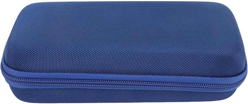Bewinner Hard Carrying Case, Easy to Carry Velvet Lining 3D Pen Carrying Case with Elastic Band for 3D Printing Pen Accessories (Blue)