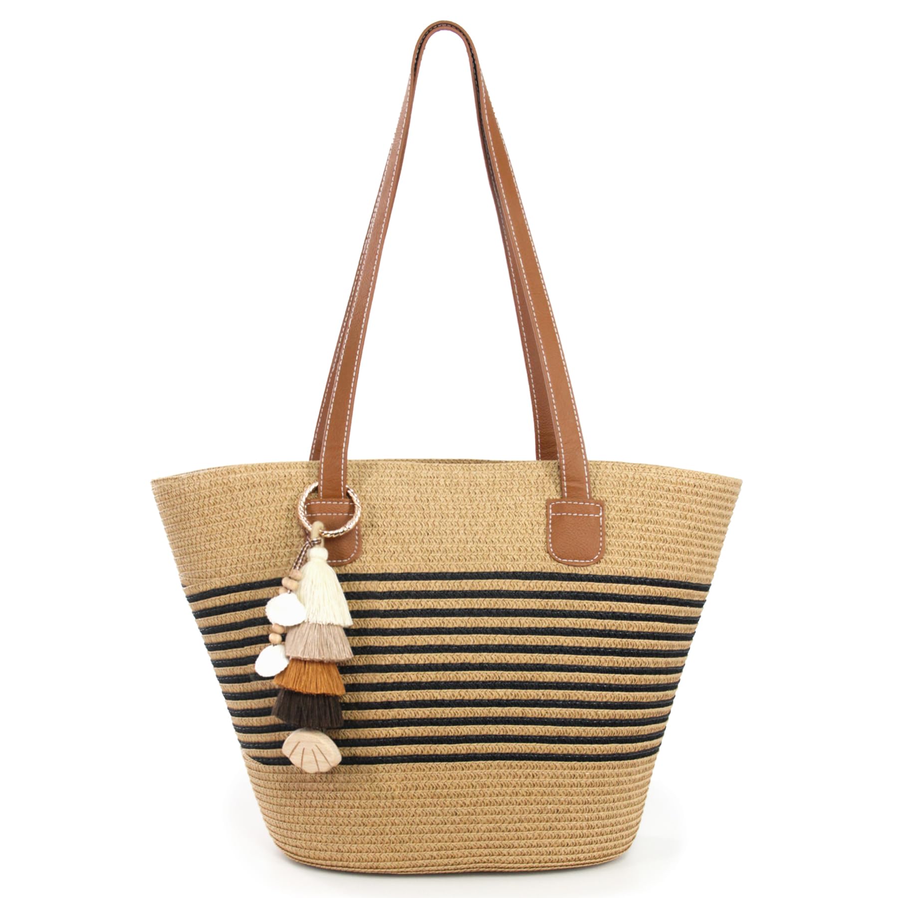 RUNROLE Straw Purse