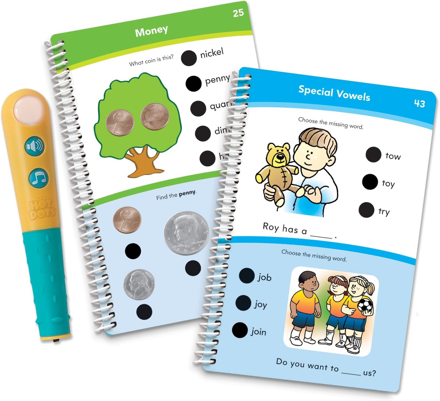 Exclusive Discount 🔥 Educational Insights Hot Dots Getting Ready for 1st Grade Set, 100 Reading & Math Lessons, Interactive Workbook, Ages 6+ Product Deal Educational Insights Hot Dots Getting Ready for 1st Grade Set, 100 Reading & Math Lessons, Interactive Workbook, Ages 6+