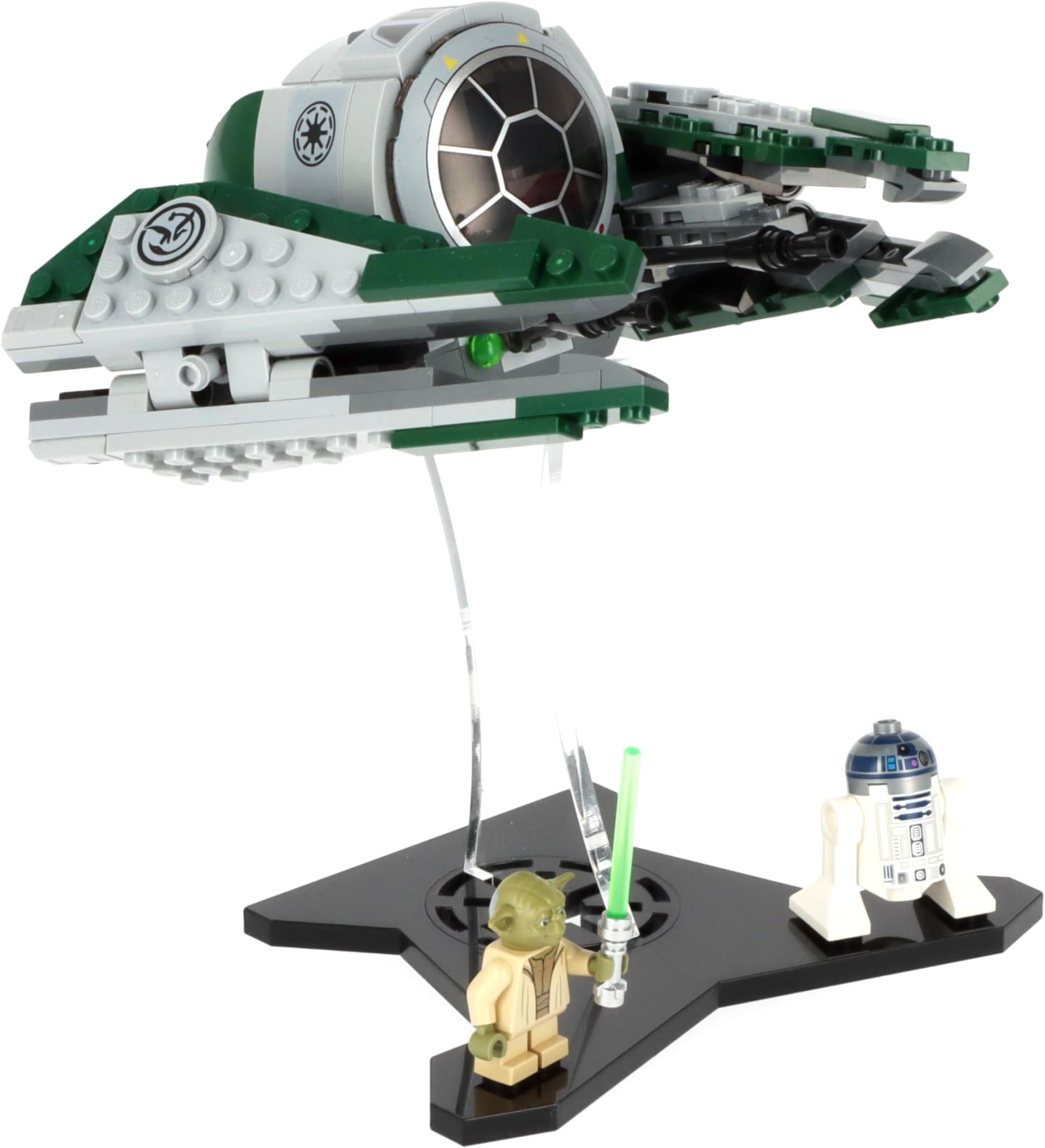 Display Stand for Lego 75360 Yoda's Jedi Starfighter