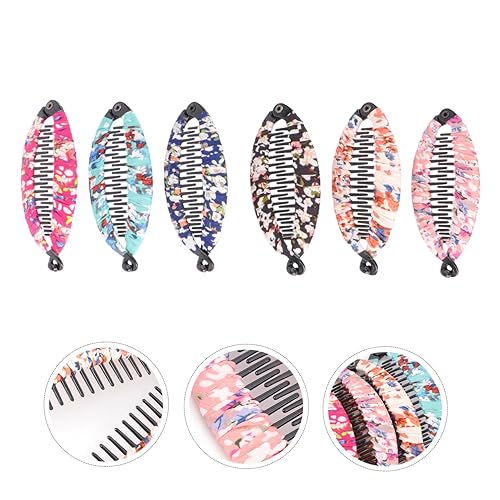 Miniatura 7 de Cola de caballo para el cabello, 6 piezas, clip para cola de caballo, clip de pez, clip de cola de caballo para