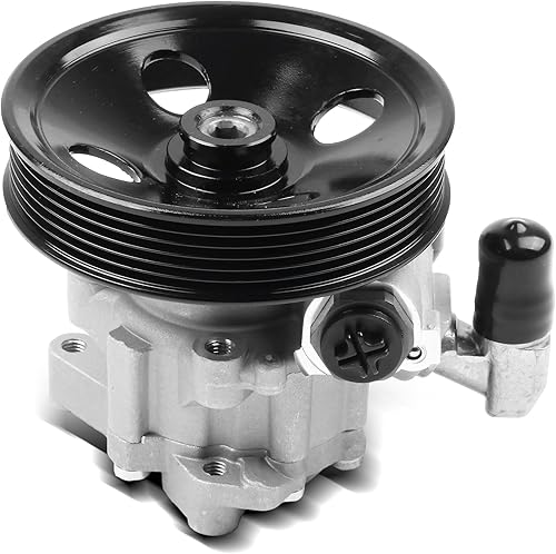 SCITOO Bomba de dirección asistida, con polea, apto para Mercedes-Benz C230 2.5LC280 3.0LC350 3.5L 2006-2007, SLK280 3.0L 2008, SLK300 3.0L