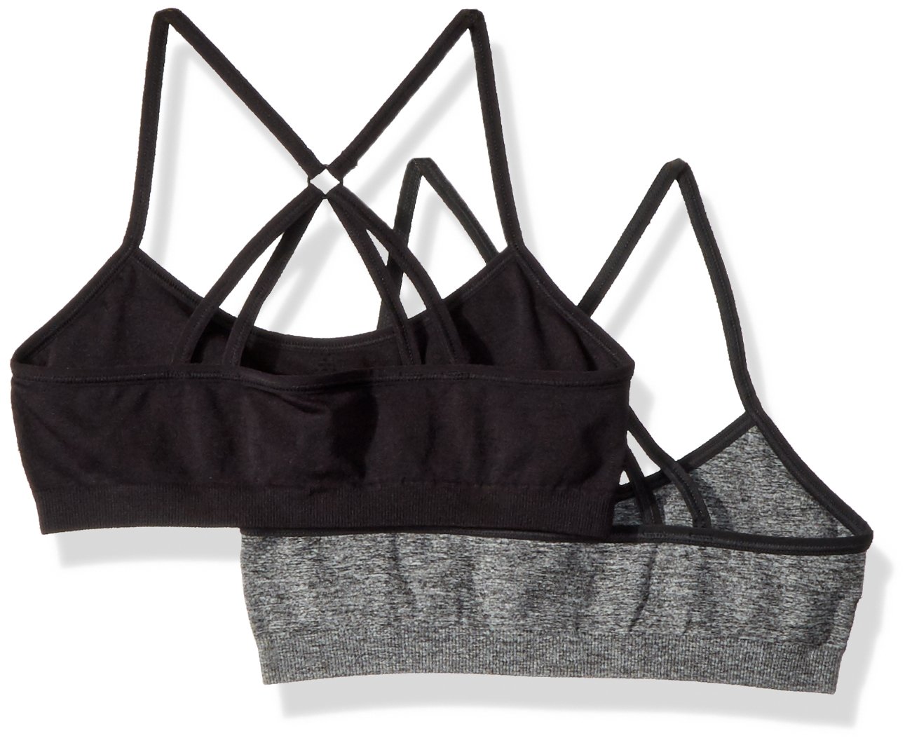 Hanes Biustonosz treningowy Dziewczynki Comfortflex Fit Seamless Racerback With Foam 2-pack (2 w zestawie)