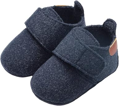 Amazon.com: Botines suaves para bebé recién nacido, botas de invierno para  niños pequeños, suela suave, antideslizantes, con bucle, zapatos de cuna  cálidos : Ropa, Zapatos y Joyería