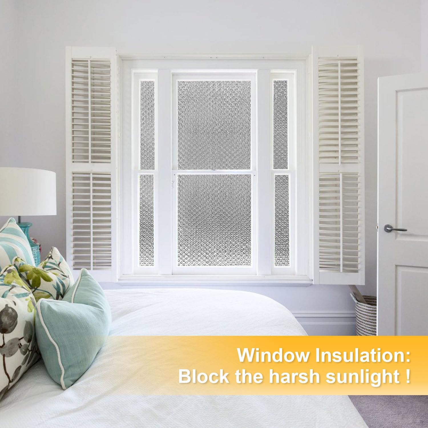 24" x 20 Ft Window Insulation Kit, 3mm Bubble Reflective Aluminum Foil for Window, Garage Door, RV, Roof, Window Insulation Roll for Winter Keep Heat & Summer Heat