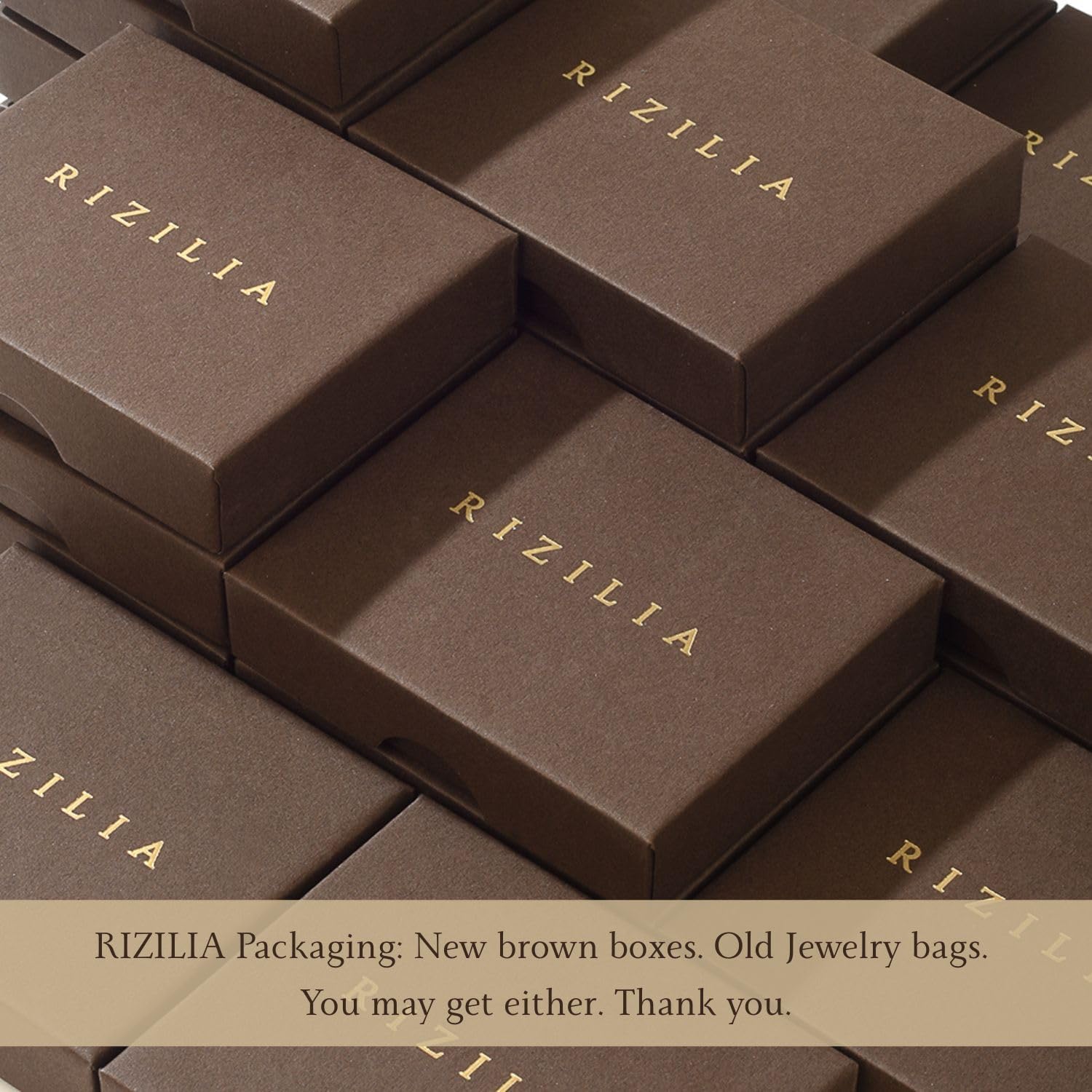 RIZILIA Pear Cut Birthstone Necklace for Women - Multi Color Options - 14K Yellow Gold Plated Pendant, 18"+2" Chain - Gift Boxed for Her, Mother Birthday - Image 6