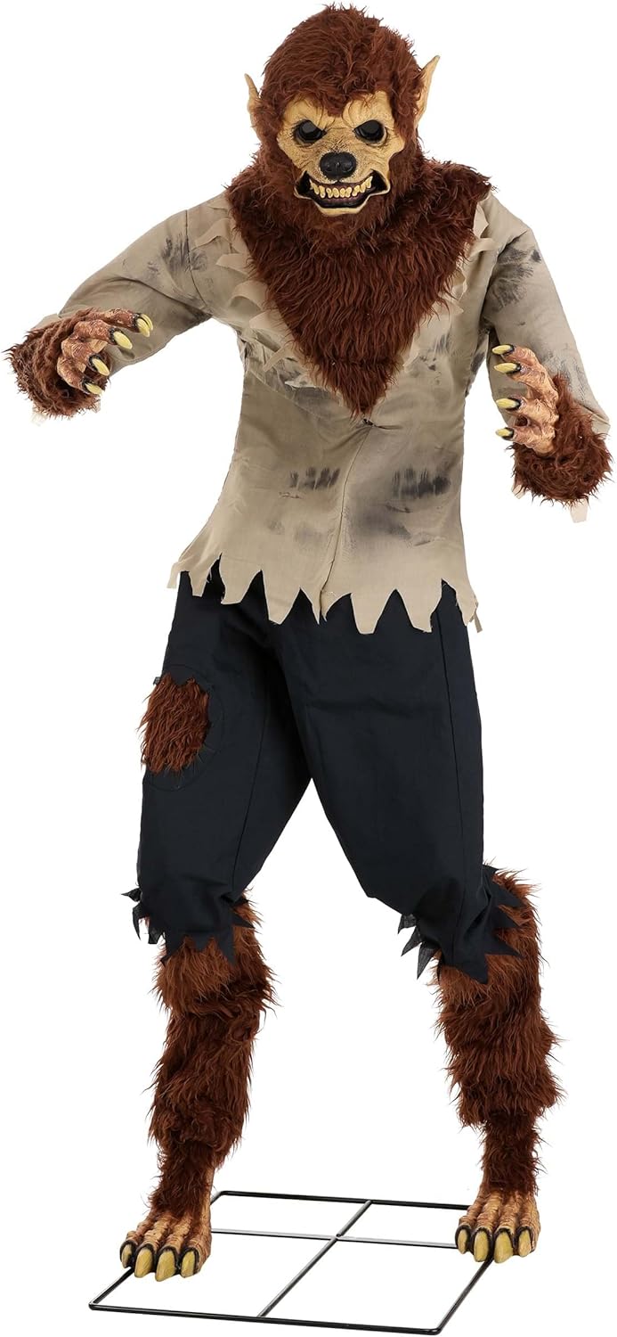 Fun Costumes Feral Animated Werewolf Decoration Standard Amazon.co.uk