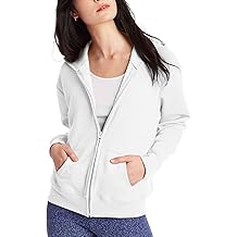 Ecosmart Fleece Full Hoodie, Zip-up Hooded Sweatshirt for Women