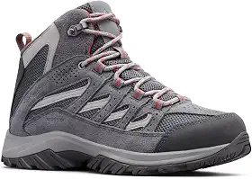 Sapato feminino Crestwood Mid impermeável para caminhada