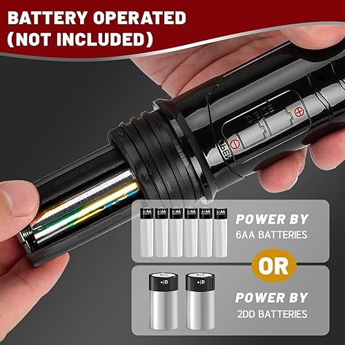 Miniatura 6 de Bomba de transferencia de gas a pilas - Bomba de transferencia de combustible con boquilla - Bomba de gas a batería con manguera de 3 pies de largo