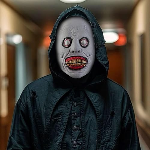 Miniatura 43 de YU FENG Máscara de disfraz para Halloween, mascarada, cosplay, fiesta divertida