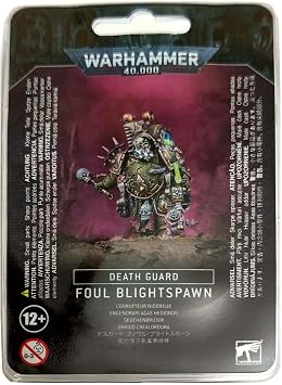 Games Workshop - Warhammer 40,000 - Deathguard Foul Blightspawn, Dark, Earthy Tones Possibly Including Green