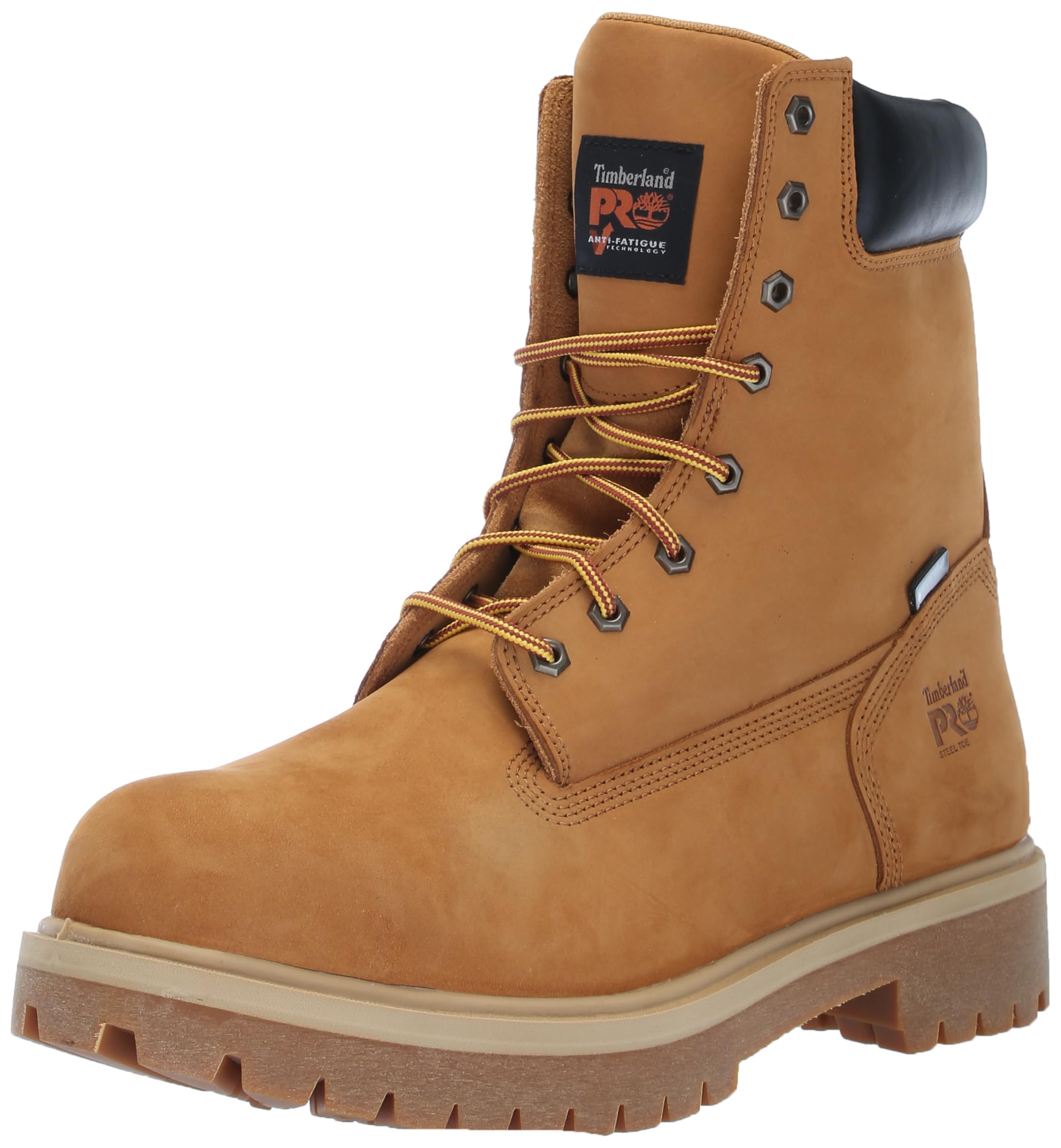 Timberland PRO Men's Direct Attach 8 Inch Steel Safety Toe Insulated Waterproof Industrial Work Boot