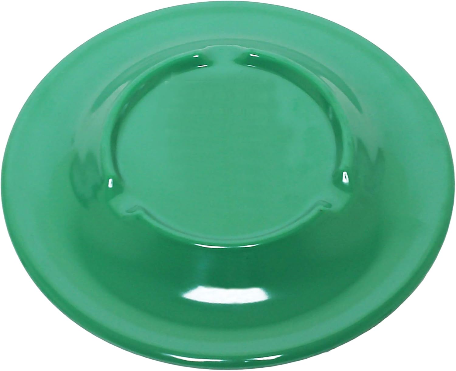 Thunder Group Color Green melamine dinnerware collection 5.5 inch saucer, comes in dozen