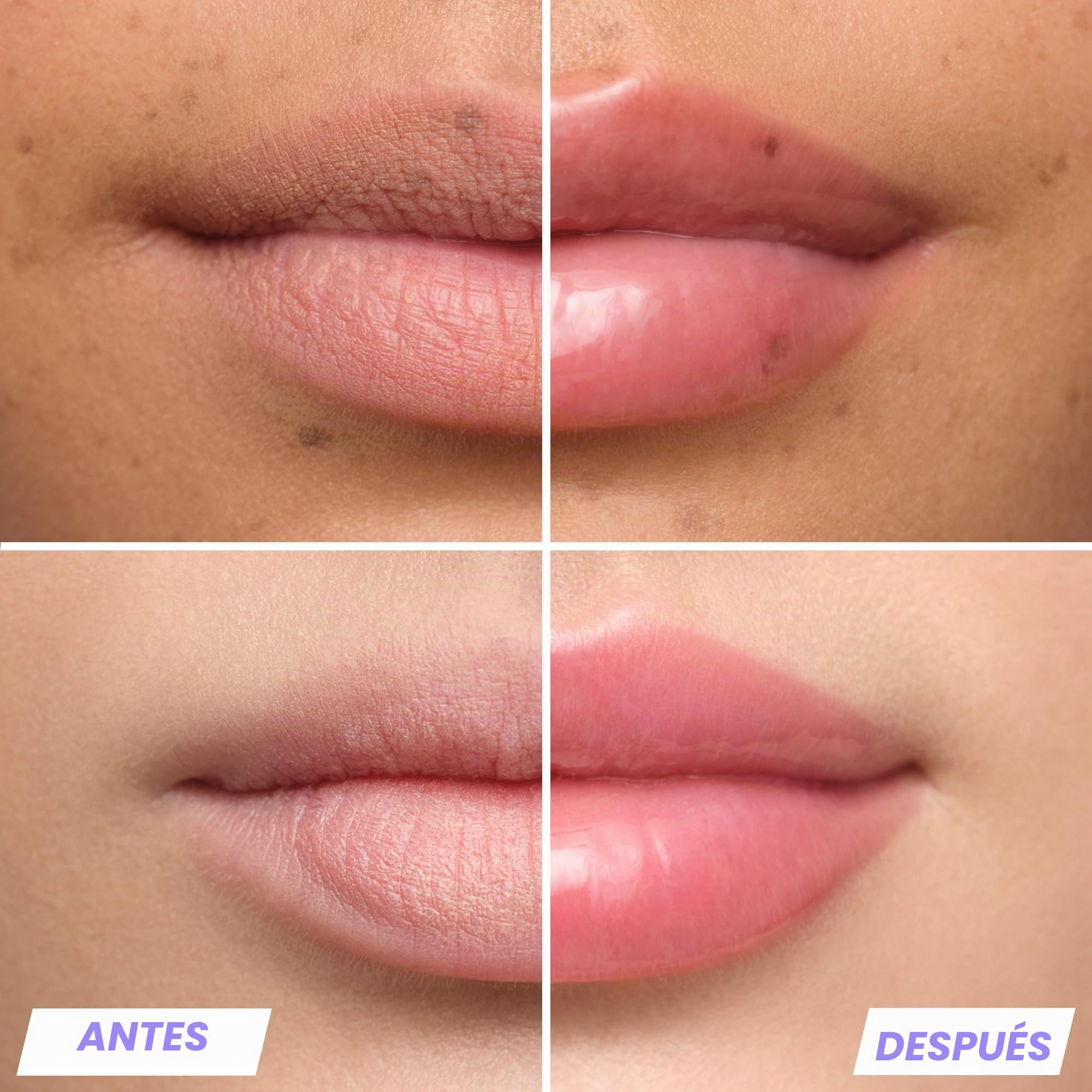 Brillo Wonderskin - Brillo labial voluminizador de alto brillo | El brillo labial hidratante aporta volumen visible, brillo intenso y comodidad duradera para unos labios definidos