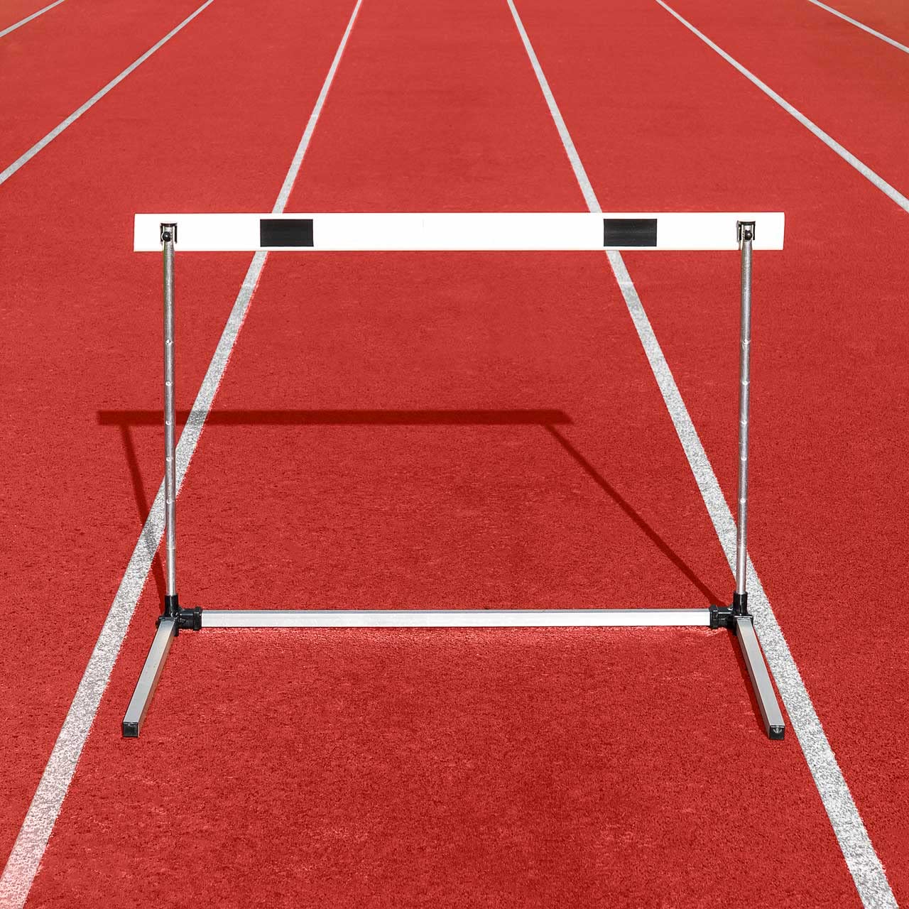 FORZA Ostacoli di Atletica Leggera [Junior o Senior] – Piedi Curvi e Pieghevole | Altezze Regolabili Conformi alla IAAF | - Pacco da 1, 5 O 10