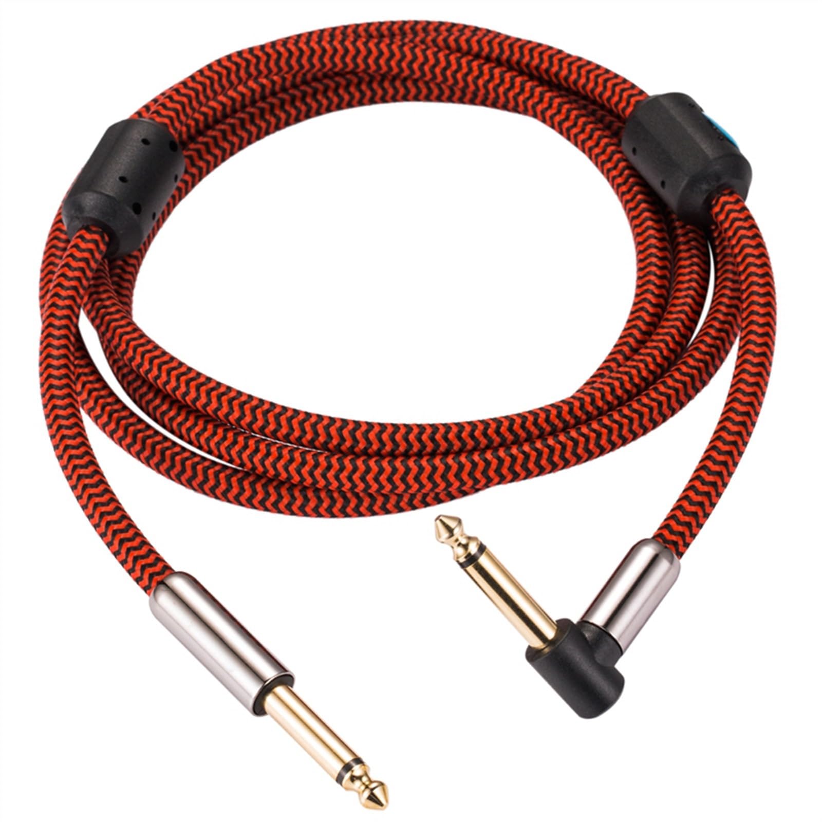 akcesoria do gitary Kabel Gitarowy Hifi Mono 6,35 Mm 1/4 "Jack TS Do 1/4" TS Jack Do Mikrofonu (Color : 3meter)