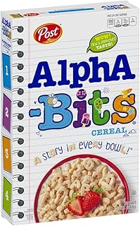 Post Alpha-Bits Breakfast Cereal, 12 Ounce Box