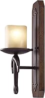 Vista 4 de Livex Lighting 4861-67 Aplique de pared Cape May de 1 luz, bronce antiguo