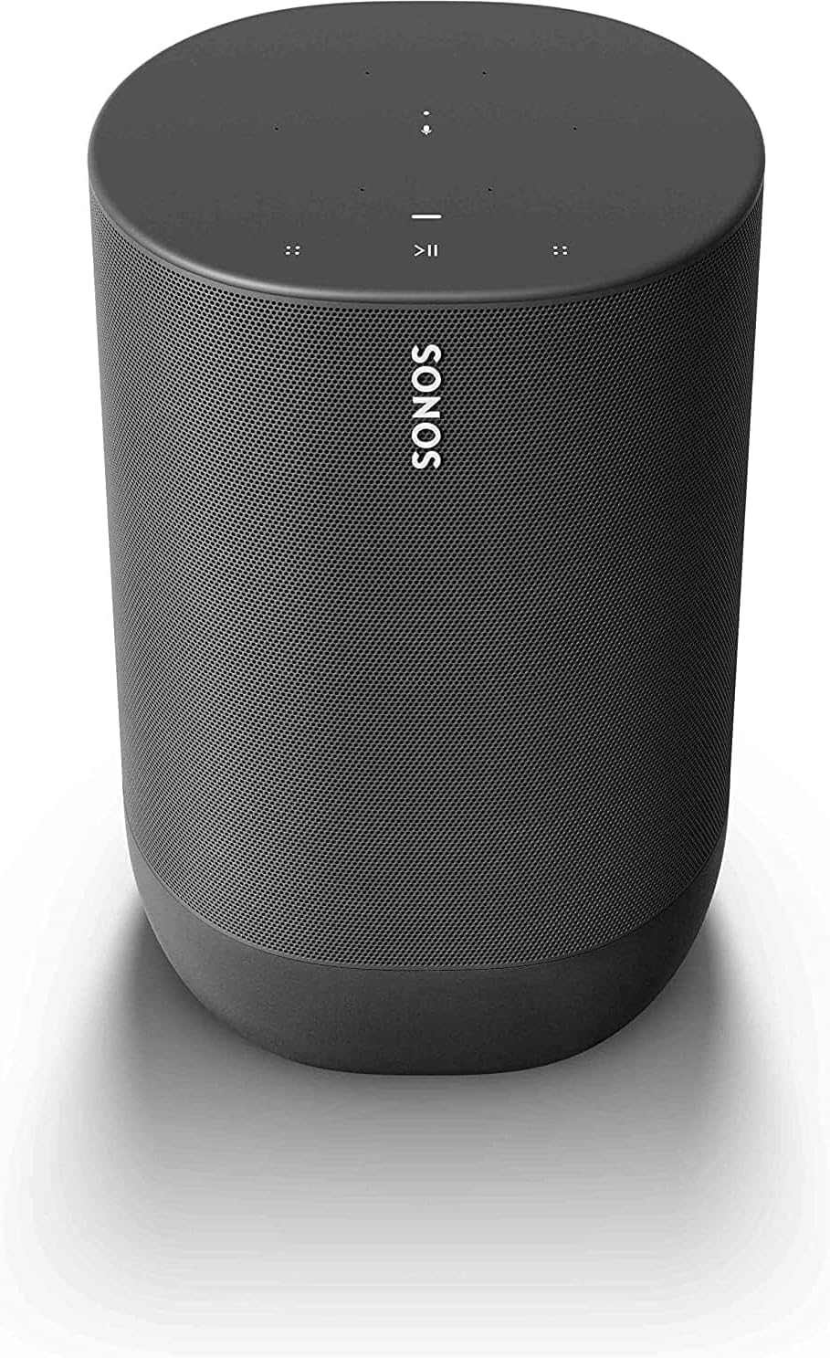 Sonos Move - Battery-powered Smart Speaker, Wi-Fi and Bluetooth with Alexa built-in - Black​​​​​​​ (Renewed)