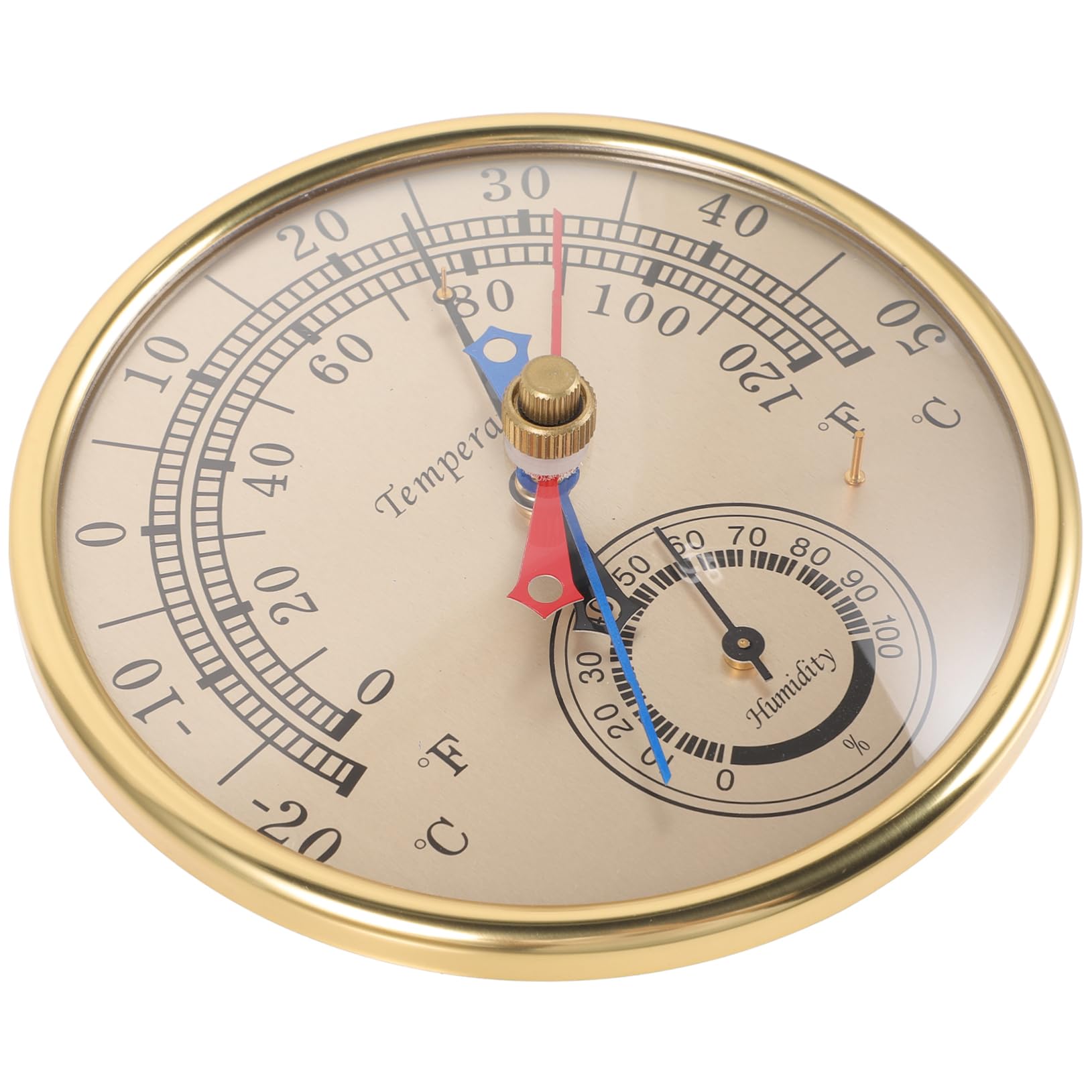 BESPORTBLE 5Pcs Thermohygromètre Maximum Et Minimum Thermomètre Hygromètre Station Météo Domestique Mural Sans Fil Température Thermostat