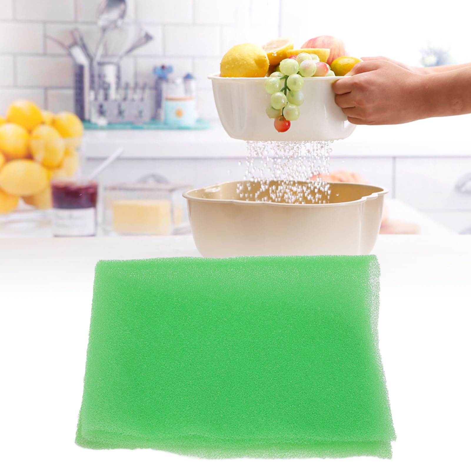 5er-Pack Kühlschrank-Einlage – Saugfähiger Filterschwamm Für Obst & Gemüse, EVA-Material, Temperaturbeständig -30° Bis